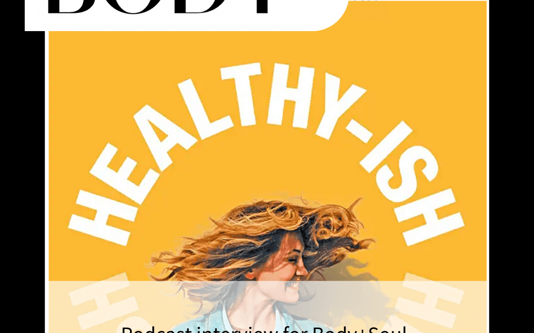 Healthy-ish Body & Soul podcast (yellow)
